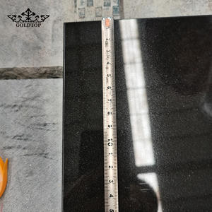 GOLDTOP Granit Noir Absolu Poli Premium Pierre Noire de Mongolie Moderne Garantie 3 Ans Découpé sur Mesure pour Cuisine de Luxe - Product Image 5