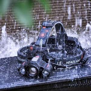 WOSEN 2025 Nuevo Faro LED para Bicicleta, Linterna Frontal Impermeable de Emergencia para Acampar al Aire Libre - Product Image 5
