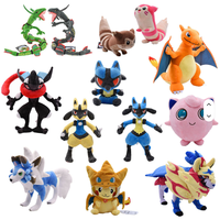 Boneka Anime Plush Berkualitas Tinggi Grosir Murah 363 Model Keluarga Eevee Kawaii Charizard Boneka Isi Dakron untuk Mesin Cakar Mainan Anak