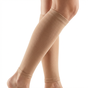 Chaussettes de compression médicale graduée 20-30 mmHg, hauteur genou, douces, antidérapantes, pour le soulagement des varices et des œdèmes, conformes CFDA ISO - Product Image 1