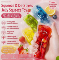Jouet anti-stress en peluche ultra-doux et à remontée lente, en forme de dentifrice compressible, pour soulager l'anxiété