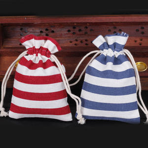 New Linen Drawstring Bag Portable Printed Gift Packaging Bundle Pocket and Mugwort <b>Sachet</b> Empty <b>Sachet</b> Bag - Product Image 3