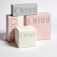 Emballage personnalisé imprimé par un fabricant respectueux de l'environnement, boîte en papier pliable pour crème pour le visage, soins de la peau, cosmétiques