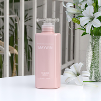 Bouteille de lotion carrée en plastique PET personnalisée de 500 ml, bouteilles de luxe pour shampooing et après-shampooing