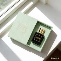 Boîte d'emballage de parfum personnalisée en gros avec tiroir pour coffrets cadeaux de parfum, emballage de flacon de parfum, boîte rigide