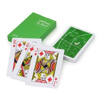 20GP prix usine cartes promotionnelles en saoudien koweït double jeu de cartes à jouer étanches en plastique