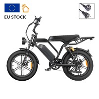 Vélo électrique V20 V8 avec pneus larges 20*4.0, 500W 48V15Ah, vitesse 25-40km/h, entrepôt UE