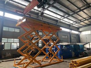 Elevador automático de una sola cubierta personalizable, elevador hidráulico de tijera para coche con capacidad de elevación de 5T, plataforma de transferencia de vehículos - Product Image 4