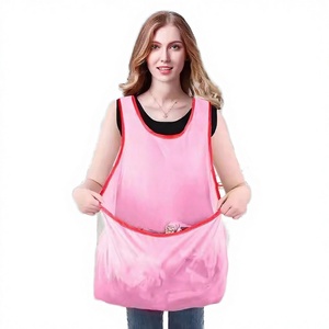 Tablier de cuisine unisexe en gros avec logo personnalisé, imprimé cœur, cadeau de la Saint-Valentin, OEM, faible MOQ - Product Image 3