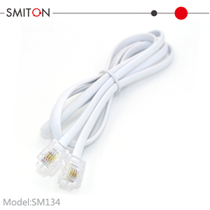 Phẳng <span class=keywords><strong>Cat3</strong></span> điện thoại vá cáp RJ11 6P4C điện thoại vá dây - Product Image 4