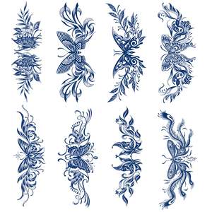 2 minggu terakhir 100% seni tubuh aman Transfer air realistis stiker tato jus sementara Semi permanen untuk dewasa - Product Image 1