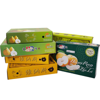 Boîte en carton d'expédition de fruits Raisins cerises abricot mangue Tomate Emballage boîtes en papier carton boîte en carton de livraison à la noix de coco