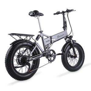 Bicicleta Eléctrica Plegable SHENGMILO Mx21 <span class=keywords><strong>2023</strong></span> al por Mayor, 20 Pulgadas, 48v 500w, Batería de 13Ah, Bicicleta Eléctrica Urbana con Llantas Gruesas - Product Image 2