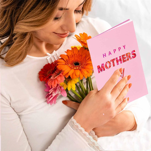 Biglietto di auguri Pop-up per la <span class=keywords><strong>festa</strong></span> <span class=keywords><strong>della</strong></span> <span class=keywords><strong>mamma</strong></span> 3D con decorazioni per feste <span class=keywords><strong>regalo</strong></span> per mamme moglie - Product Image 6