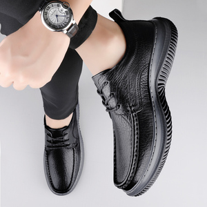 Nuevos Modelos de Zapatos Oxford Clásicos para Hombre, Zapatos de Vestir Casuales de Negocios con Cordones de Cuero Genuino, Soporte de Arco, Malla de Goma EVA - Product Image 4