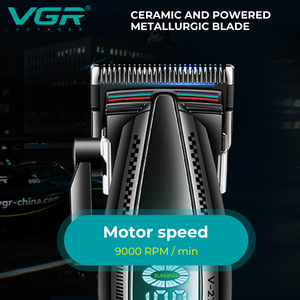 ปั<span class=keywords><strong>ต</strong></span><span class=keywords><strong>ต</strong></span>าเลี่ยนตัดผม <span class=keywords><strong>VGR</strong></span> V-270 สำหรับร้านเสริมสวย ความเร็วสูง ชาร์จไฟได้ สำหรับมืออาชีพ สำหรับผู้ชาย - Product Image 5