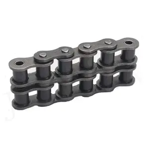 Factory direct sales Small din alloy double row transmission steel roller chain 6.35