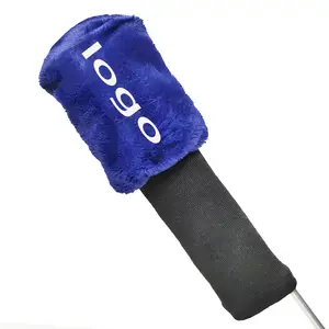 Groothandel Custom Made Hoge Kwaliteit Pluche Voor Driver Fairway Hybrid Rescue Met Sokken Headcovers Pluche Golf Producten