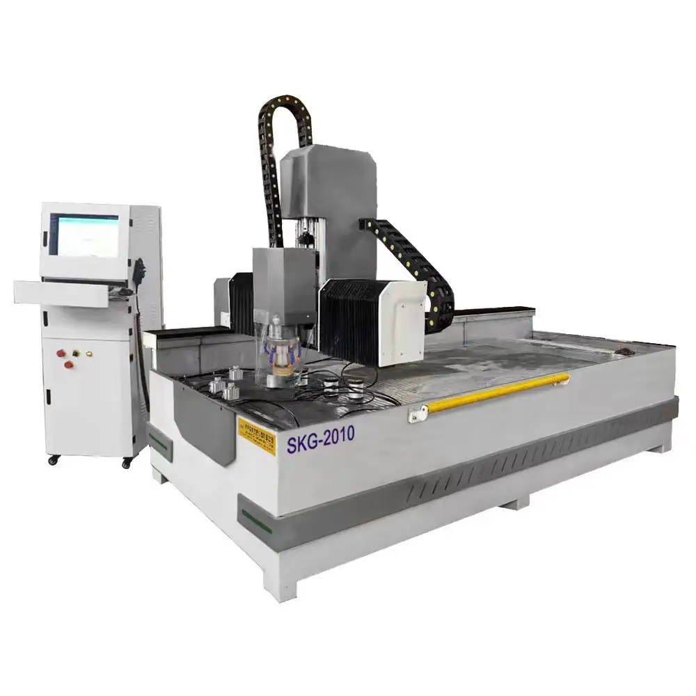 Senke New Online Automatic glass grinding machine Irregular shape glass grinding machine
