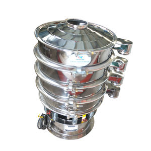Hygienic Stainless Steel Rotary <b>Vibrating</b> <b>Screen</b> with Motor for High Efficiency Food Processing Dairy Confectionery 80-600 Mesh - Product Image 4