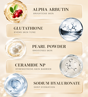 Huile Essentielle Éclaircissante et Hydratante pour le Visage à l'Arbutine, Marque Privée OEM