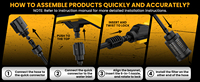 Laveuse sans fil Dewalt 20V 800 PSI Moteur sans balais portable Buse 6-en-1 Lavage de voiture/cour/clôture/mur à 3 niveaux