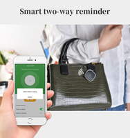 Traceur intelligent sans fil Bluetooth 4.0 anti-perte avec alarme pour bagages, sacs à main, compatible iOS et Android