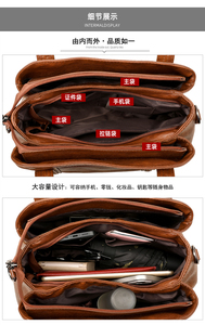 Sac à main élégant pour femme à motif géométrique. Fabriqué en matériau PU de haute qualité. Conçu par un designer de luxe. 1969 - Product Image 2