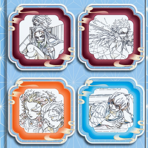 Sous-verre Anime Japonais Boîte Mystère Surprise Épaisseur 3mm pour Décoration de Bureau, Cadeau, Vente en Gros, Personnalisable, Famille - Product Image 5