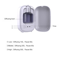 Diffuseur d'huiles essentielles électrique en plastique durable, sans eau, à brume froide, grande capacité, avec contrôle par application, pour usage domestique et hôtelier, garantie 1 an