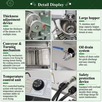 Machine automatique de haute qualité pour la fabrication et la friture de mini-beignets glacés au gaz, modèle Lil Orbits, pour usage commercial et industriel, à vendre