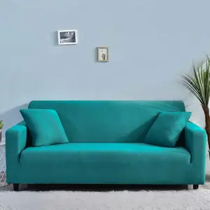 Solid Color Lazy Combination Sofa Cover All Seasons Non-slip Cover Sofa Strech Water Proof Seersucker Sofa Cover