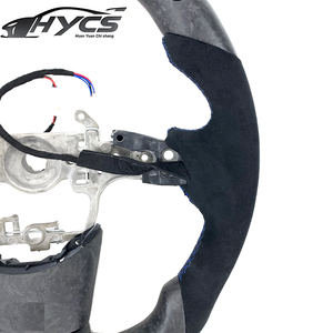Volante Deportivo Personalizado con Pantalla LED y Cuero de Fibra de Carbono Mate para <span class=keywords><strong>GR</strong></span> <span class=keywords><strong>Yaris</strong></span> 2019-<span class=keywords><strong>2022</strong></span> - Product Image 3