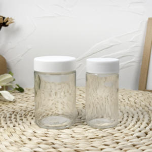 Venta caliente Flor a prueba de olores Contenedores resistentes a niños Tarro de vidrio con tapa CR - Product Image 1