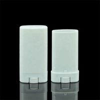 En gros Mini 15g 20g Ovale Déodorant Bâton Conteneur Plat Déodorant Emballage Bouteille