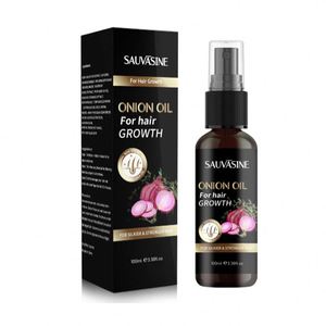 SAUVASINE Aceite para el Crecimiento del Cabello 100% Natural y Orgánico a Base de Cebolla, Fórmula Nutritiva Anticaída - Product Image 1