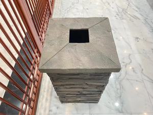 NEU Đá Đẹp Trang Trí Cột Lắp Đặt Nhanh Tấm Đá Nhân Tạo PU Tấm Đá Giả Tiêu Đề Bê Tông Tấm Tường Đá - Product Image 2