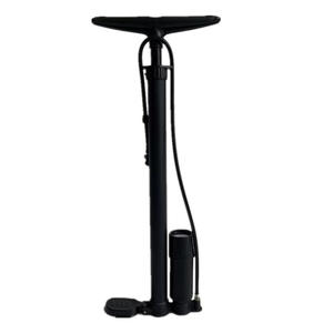 <b>Bicycle</b> <b>Pump</b> High Pressure Manual Air <b>Pump</b> With Gauge For Mountain Bikes And Motorcycle Accessories Black And Orange - Product Image 1