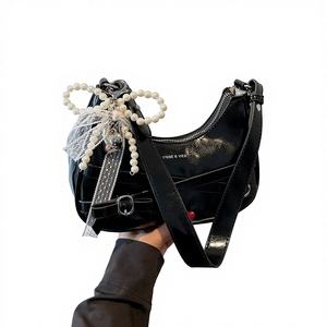 Bolso Tote de Cuero Genuino Retro de Alta Gama para Mujer, Otoño/Invierno 2026, con Cierre de Cremallera - Product Image 1