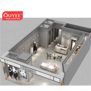 Signore Negozio di Abbigliamento Interior Design Mobili Boutique Negozio di Abbigliamento Rack Negozio di Idee di Design Per Negozio di Abbigliamento - Product Image 4