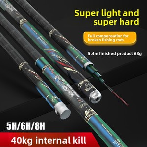Canne à pêche <span class=keywords><strong>Daiwa</strong></span> Xunmeng compétitive, ultra-légère, ultra-rigide, en carbone, action 28/19, style taïwanais, pour la pêche au bar et au brochet en rivière - Product Image 1