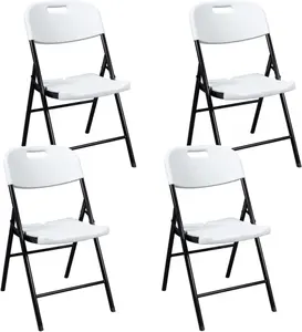 Heißer verkauf blasform Faltbare outdoor Kunststoff stuhl