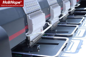 ホリホープ・ホリアウマ工場 四頭多針刺繍システム 工業用3Dモノグラムスパンコール糸刺繍機 - Product Image 5