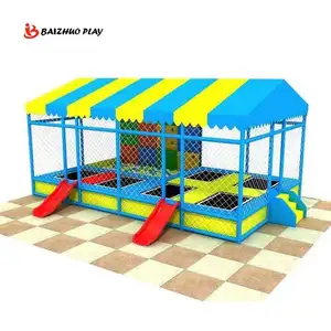 Trampoline Kids Outdoor Indoor Playground Equipment Mini Children Inflatable Softplay Equipment Toddler Indoor Playground
