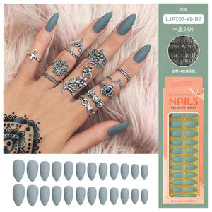 BIN-<span class=keywords><strong>uñas</strong></span> <span class=keywords><strong>postizas</strong></span> con etiqueta privada, <span class=keywords><strong>uñas</strong></span> <span class=keywords><strong>postizas</strong></span> personalizadas <span class=keywords><strong>de</strong></span> lujo con prensa <span class=keywords><strong>de</strong></span> almendro, <span class=keywords><strong>2022</strong></span> - Product Image 4