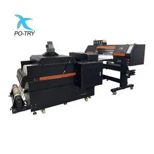 POTRY xp600 4 프린트 헤드 2 프린트 헤드 i3200 30cm A4 A3 60cm DTF 잉크젯 디지털 직접 필름 프린터에