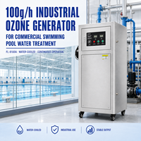 100g Kommerzieller Sauerstoffgenerator PLC Ozongenerator für Schwimmbad-Wasseraufbereitung Desinfektions- und Sanitär-System