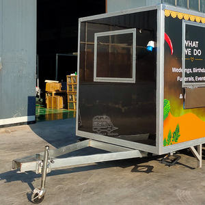 Mobile Coffe Bar Trailer Pizza Coffee Fast Food Truck Concession Catering Food Trailers with Full Kitchen Equipments - Product Image 2