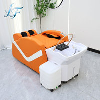 Fauteuil de lavage de cheveux sans plomberie, électrique, pour spa capillaire, équipement de salon de beauté pour traitement capillaire mobile