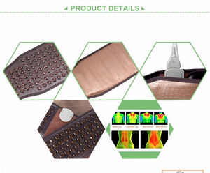 Bantalan pemanas inframerah perawatan kesehatan punggung bawah, sabuk pijat turmalin terapi batu panas penghilang rasa sakit bantalan pemanas inframerah - Product Image 5